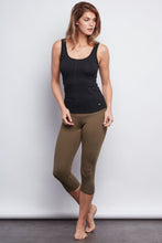 Load image into Gallery viewer, Army Contour Crop Legging - Haven Collective